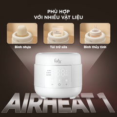 Máy Hâm Sữa Bằng Khí Nóng Fatzbaby AirHeat 1 FB3903CM - Giữ Dưỡng Chất, Hâm Nóng Đều, An Toàn Cho Bé