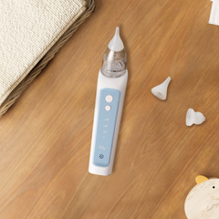 Máy Hút Mũi Cho Bé Fatzbaby Airy 2 - Đầu Hút Silicone Mềm, 3 Cấp Độ Điều Chỉnh, Âm Nhạc Dịu Dàng, An Toàn Cho Trẻ Em
