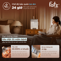 Máy Tiệt Trùng Hơi Nước Sấy Khô Công Nghệ Anion Fatzbaby e-STEAMPRO 1 FB4929BT - Tiệt Trùng Hiệu Quả, Thoải Mái Sử Dụng, Dung Tích 14L