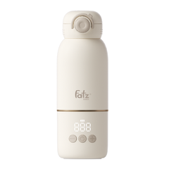 Bình Đun và Hâm Nước Pha Sữa Fatzbaby Mini Smart 16 Plus FB3808BN - Thiết Bị Đun Sôi Nước Linh Hoạt 35-85°C, Pin Sạc Di Động, Tiện Lợi Cho Bé