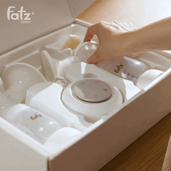 Máy Hút Sữa Điện Đôi Fatzbaby Chorus 7 FB1361MB - 4 Chế Độ, 9 Cấp Độ Hút, Pin Sạc, Phễu Silicon Siêu Mềm, Thiết Kế Tiện Lợi Cho Mẹ Bỉm Sữa