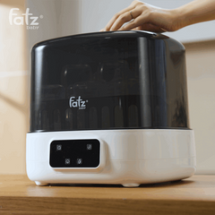 Máy Tiệt Trùng Bình Sữa Fatzbaby Sumo 7 Plus FB4935VN - Công Nghệ Hơi Nước Sấy Khô Siêu Tốc, Cao Cấp, Tiện Dụng, Đến 8 Bình Sữa