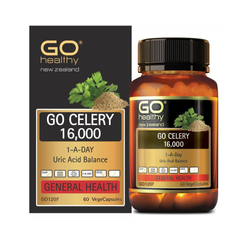 Viên uống Go Celery 16000 New Zealand - Hỗ trợ cải thiện đau khớp, tăng cường sức khỏe - 60 viên chất lượng cao