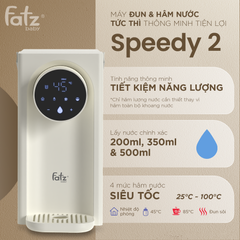 Máy Đun và Hâm Nước Thông Minh Fatzbaby Speedy 2 FB3860FD - Dung Tích 3L, Công Suất 2000W, Tích Hợp Đèn Lấy Nước, Tiết Kiệm Năng Lượng
