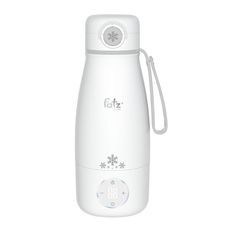 Bình Hâm Nước Pha Sữa Di Động Fatzbaby Mini Smart S1 FB3826NB - Công Suất 100W, Dung Tích 360ml, Pin Sạc 5000mAh, Thích Hợp Cho Bé Khi Đi Ngoài