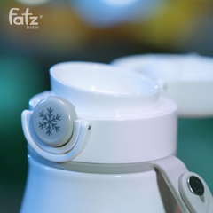 Bình Hâm Nước Pha Sữa Di Động Fatzbaby Mini Smart S1 FB3826NB - Công Suất 100W, Dung Tích 360ml, Pin Sạc 5000mAh, Thích Hợp Cho Bé Khi Đi Ngoài