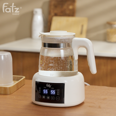 Máy Đun và Hâm Nước Pha Sữa Điện Tử Fatzbaby Quick E2 FB3507HB - Tiện Lợi, 5 Mức Nhiệt, Đun Siêu Tốc, Cho Bé An Toàn