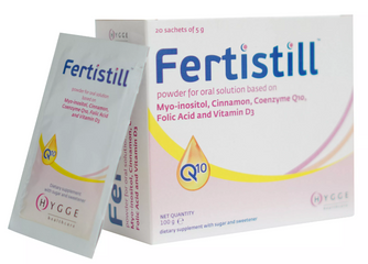 Gói Uống Fertistill Ý Tăng Thụ Thai Cho Nữ - Bổ Sung Myo-Inositol, Coenzyme Q10, Vitamin D3, Hỗ Trợ Chất Lượng Trứng Cho Phụ Nữ Mang Thai