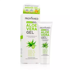 Gel bôi lô hội làm dịu da Provamed Aloe Vera - Chiết xuất tự nhiên, phục hồi da cháy nắng, da nhạy cảm, kết cấu gel mát lạnh, nhanh thẩm thấu.
