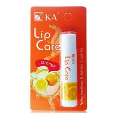 Son Dưỡng Không Màu KA Lip Care Hương Cam - Dưỡng Ẩm, Bảo Vệ Môi Khỏi Tác Hại Môi Trường, Không Nhờn, 3.5g