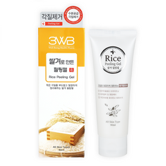 Gel Tẩy Tế Bào Chết Chiết Xuất Gạo 3WB Rice Bran Peeling Gel - Sạch Da, Dưỡng Mịn Cho Từng Lớp Da Khỏe Mạnh