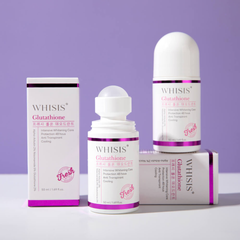 Lăn Khử Mùi Whisis Glutathione 50ml - Hỗ Trợ Giảm Mùi, Làm Sáng Da, Thẩm Thấu Nhanh, Mùi Thơm Mát, Dành Cho Mọi Loại Da