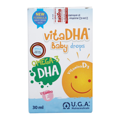 Giọt VitaDHA cho bé từ 0-12 tháng - Bổ sung DHA hỗ trợ phát triển thị giác và hệ tiêu hóa - Lọ 30ml tiện lợi