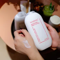 Dưỡng Thể Trắng Da Whisis Whitening Body Lotion 300ml - Hỗ Trợ Cấp Ẩm, Cải Thiện Độ Sáng Da, Chống Xỉn Màu, Phù Hợp Mọi Loại Da