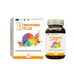Viên uống Multivitamin B Plus ADA - Hỗ trợ sức khỏe, tăng cường năng lượng, cải thiện tình trạng chán ăn - Lọ 60 viên nhập khẩu