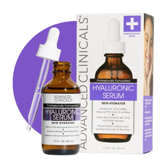 Tinh Chất Cấp Ẩm Advanced Clinicals Hyaluronic Acid Serum - Dưỡng Ẩm Sâu, Cải Thiện Da Khô, Làn Da Căng Mịn 52ml