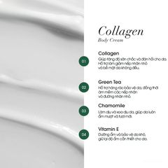 Kem Dưỡng Body Advanced Clinicals Collagen Skin Rescue Cream - Dưỡng Ẩm Sâu, Cải Thiện Độ Đàn Hồi Da, 454g