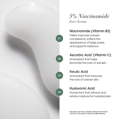 Serum Dưỡng Sáng Da Advanced Clinicals 5% Niacinamide - Chăm Sóc Da Dầu, Lỗ Chân Lông To, Cải Thiện Da Xỉn Màu, Bảo Vệ Da Khỏe Mạnh