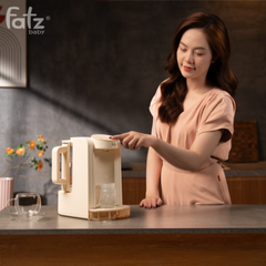 Máy Đun Nước Pha Sữa Fatzbaby Smart 8 Plus FB3110RS - Cơ Chế Khử Clo, Giữ Ấm Nước Thông Minh, Dung Tích 1.5L, An Toàn Cho Trẻ Nhỏ