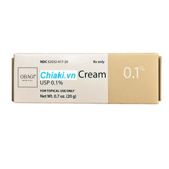 Kem Obagi Tre Cream 0,1% Giúp Giảm Thâm, Nám & Kích Thích Tăng Cường Da Sáng Mịn - 20g Mỹ