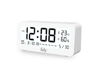 Nhiệt Ẩm Kế Điện Tử Fatzbaby Senmax 1 FB8826WS - Đồng Hồ Báo Thức Kiểm Soát Nhiệt Độ và Độ Ẩm Nhà Bạn