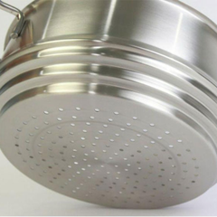 (Hàng nhập khẩu) Xửng hấp inox đa năng 3in1 Kims Cook