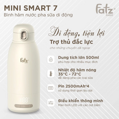 Bình hâm nước pha sữa di động Fatz baby Mini Smart 7 dung tích 500ml