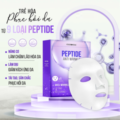 (Hàng nhập khẩu) Combo 10 mặt nạ hỗ trợ trẻ hóa da Foodaholic Peptide Anti Wrinkle Mask