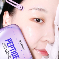 (Hàng nhập khẩu) Combo 10 mặt nạ hỗ trợ trẻ hóa da Foodaholic Peptide Anti Wrinkle Mask