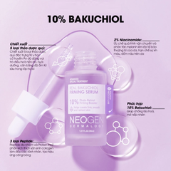 (Hàng nhập khẩu) Serum hỗ trợ trẻ hóa da Neogen Dermalogy Real Bakuchiol Firming Serum