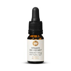 (Hàng nhập khẩu) Vitamin D3 + K2 MK7 1000IE Vegan Sunday Natural dạng giọt