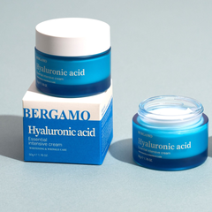 (Hàng nhập khẩu) Kem dưỡng ẩm phục hồi da Bergamo Hyaluronic Acid Essential Intensive