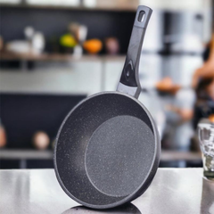 (Hàng nhập khẩu) Bộ nồi chảo 4 món đá đúc đáy từ Bennix Terra BN-01HOME