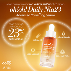(Hàng nhập khẩu) Serum sáng da, mờ thâm Oh!Oh! Daily Nia23 Advanced Correcting