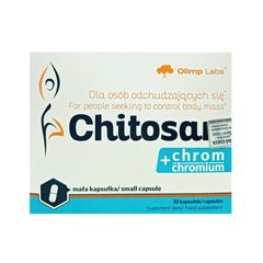 Viên Uống Giảm Cân Olimp Labs Chitosan + Chrom - Hỗ Trợ Kiểm Soát Cân Nặng Lành Tính, Giảm Hấp Thu Chất Béo, 30 Viên