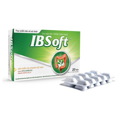 (Hàng nhập khẩu) Viên uống IBSoft hỗ trợ đại tràng