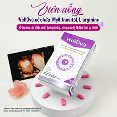 (Hàng nhập khẩu) Viên uống WellOva hỗ trợ sức khỏe cho phụ nữ chuẩn bị mang thai