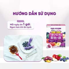 (Hàng nhập khẩu) Thạch Everyday Fruit Jelly Iron bổ sung sắt và vitamin cho nữ giới