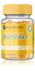 WellVita E 400IU - Viên uống hỗ trợ trẻ hóa và làm đẹp da
