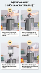 Máy ép chậm Roler RS-4460 - ép trái cây nguyên quả