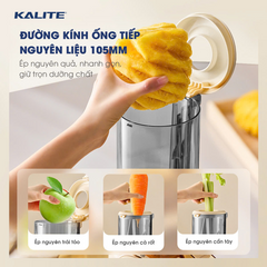 Máy ép chậm Kalite KSJ569 tích hợp làm kem
