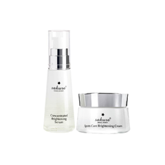 (Hàng nhập khẩu) Bộ 2 món hỗ trợ dưỡng trắng da, ngừa nám Sakura Brightening Set