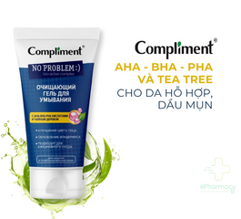 Gel Rửa Mặt Compliment No Problem Salicylic Acid của Nga