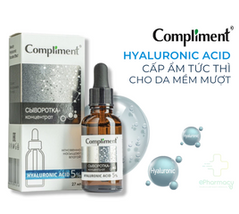 (Hàng nhập khẩu) Serum hỗ trợ cấp ẩm Compliment 5% Hyaluronic Acid