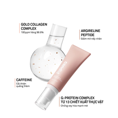 Kem dưỡng hỗ trợ trẻ hóa da vùng mắt Candid Gold Collagen Peptide Eye Cream