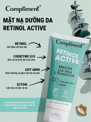 (Hàng nhập khẩu) Mặt nạ kem Compliment Retinol hỗ trợ mờ nếp nhăn