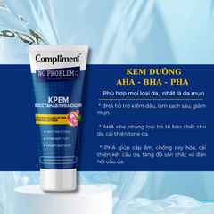 (Hàng nhập khẩu) Kem Dưỡng Compliment No Problem AHA BHA PHA Hỗ Trợ Kiềm Dầu, Cấp Ẩm