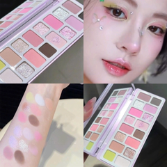 (Hàng nhập khẩu) Bảng phấn mắt 16 ô Cheeryep Qianyan Natural Color