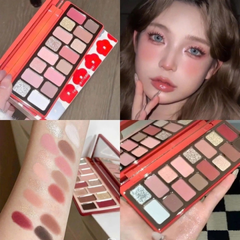 (Hàng nhập khẩu) Bảng phấn mắt 16 ô Cheeryep Qianyan Natural Color