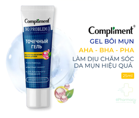(Hàng nhập khẩu) Chấm Mụn Compliment No Problem AHA BHA PHA Tea Tree